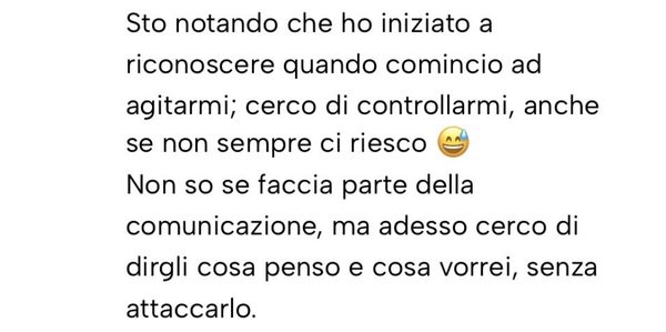Messaggio da un cliente