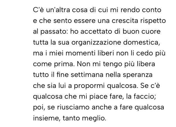Messaggio da un cliente